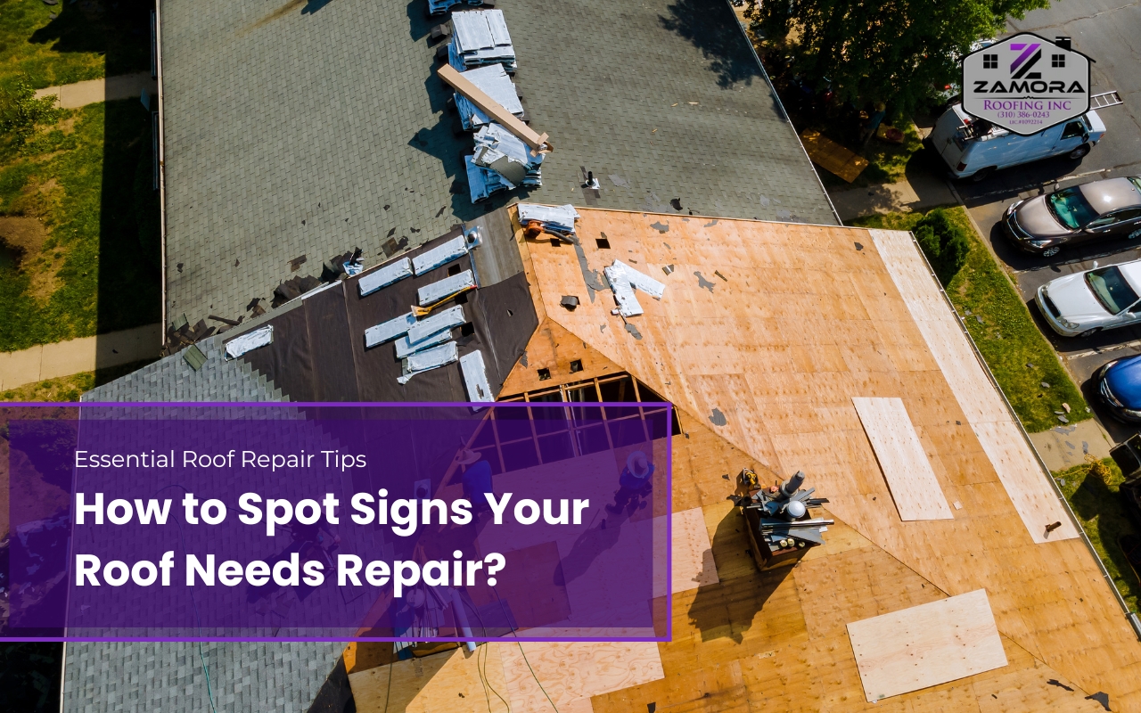 How to Spot Signs Your Roof Needs Repair?