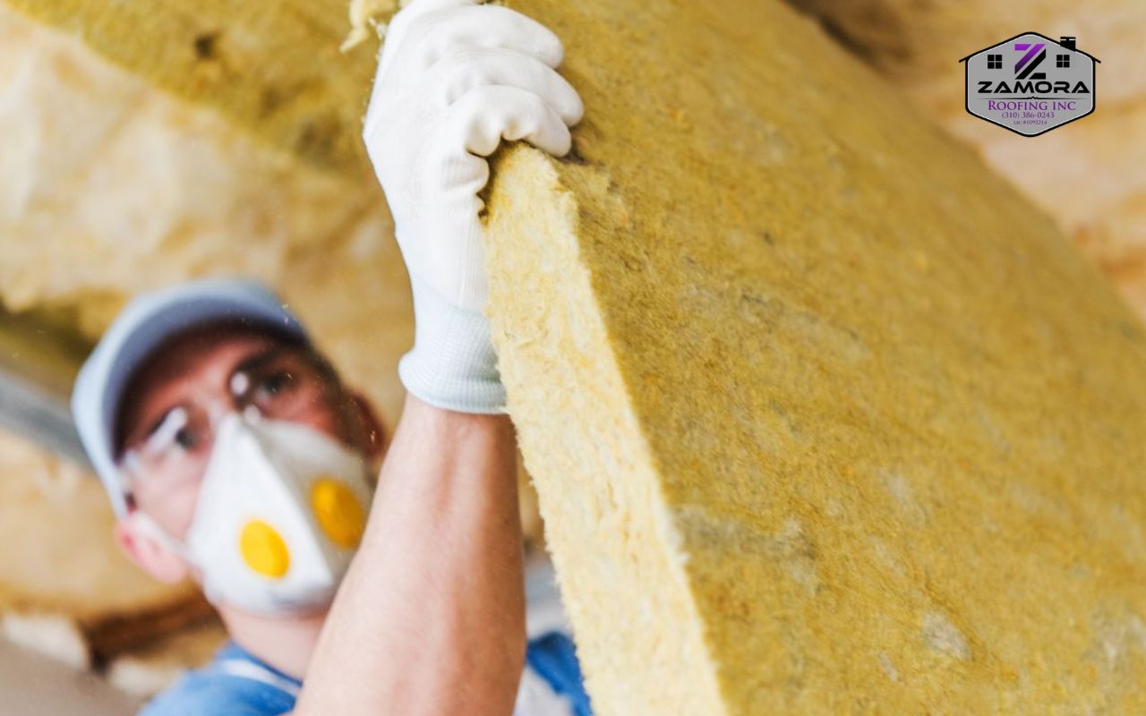 Roof insulation provides enhanced comfort for Pasadena homeowners.